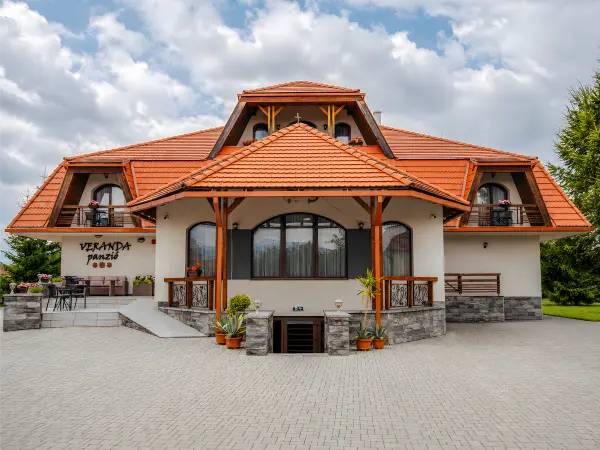 Fatada principala – Pensiunea Veranda, Remetea, Harghita