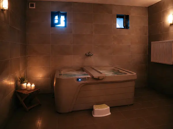 Jacuzzi interior pentru relaxare – Pensiunea Veranda, Remetea, Harghita
