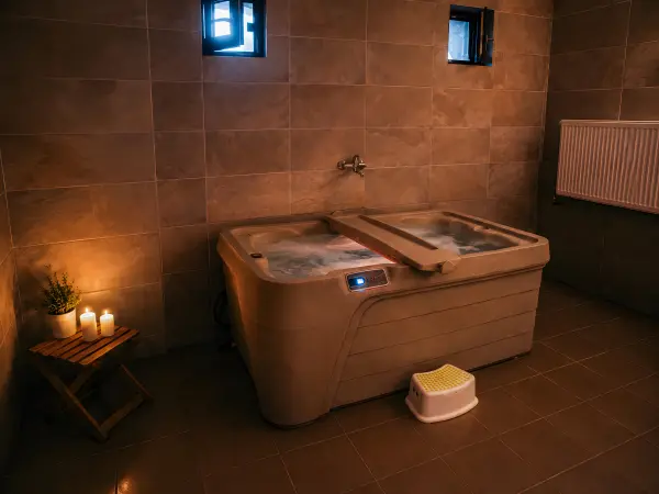 Jacuzzi spa cu atmosfera relaxanta – Pensiunea Veranda, Remetea, Harghita