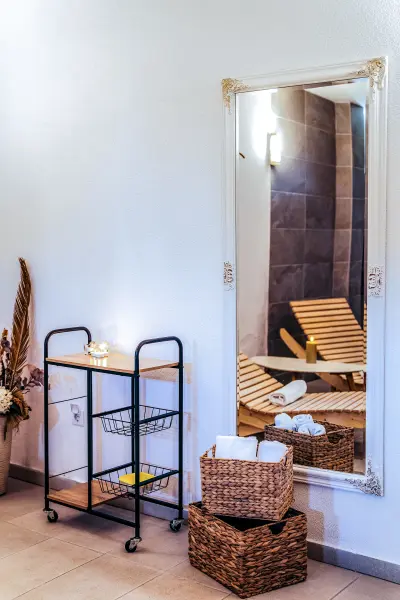 Prosoape si zona de relaxare spa – Pensiunea Veranda, Remetea, Harghita
