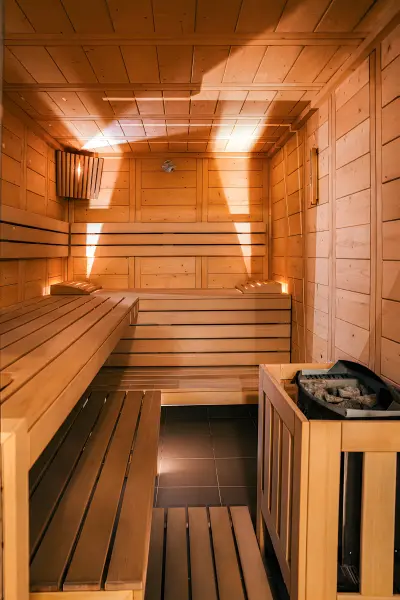 Sauna finlandeza interior – Pensiunea Veranda, Remetea, Harghita